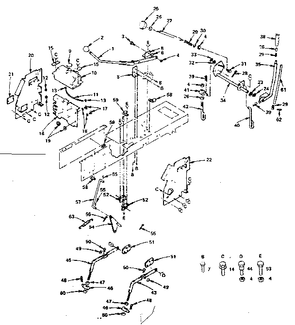 Craftsman 917255732 lift adjustment diagram