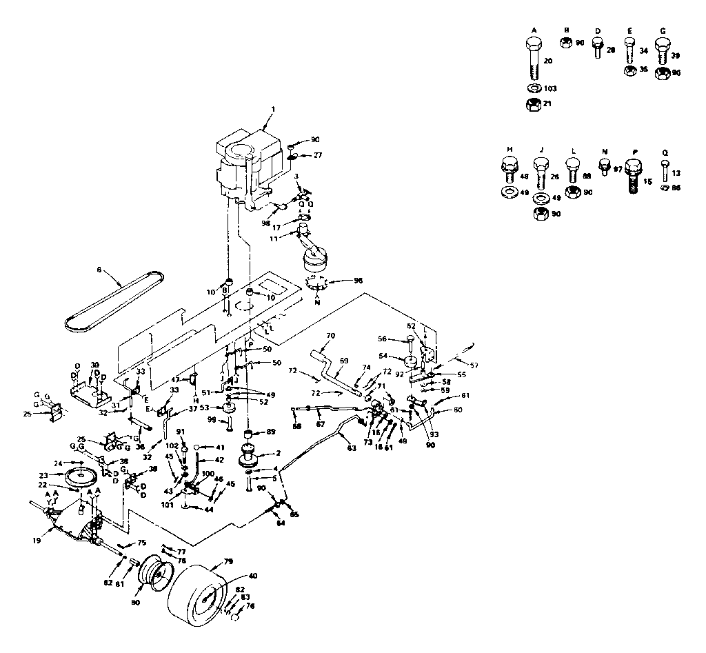Craftsman 917255742 drive diagram