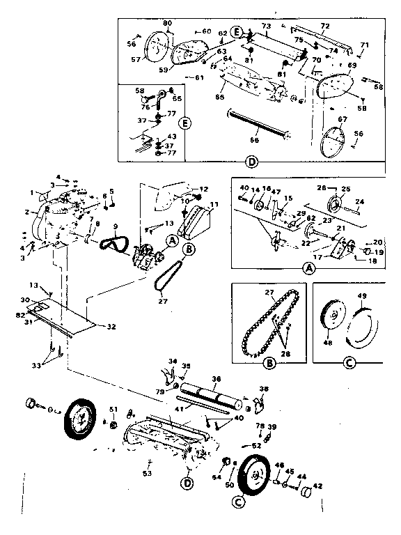 Craftsman 536375750 reel assembly diagram