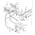 Kenmore 9116188710 burner section diagram