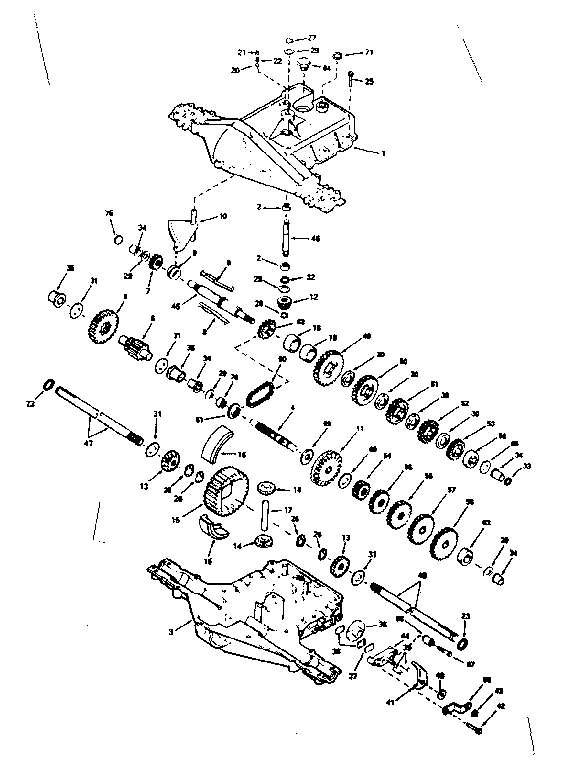 Craftsman 143920-003A replacement parts diagram