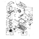 Kenmore 1162635580 vacuum cleaner parts diagram