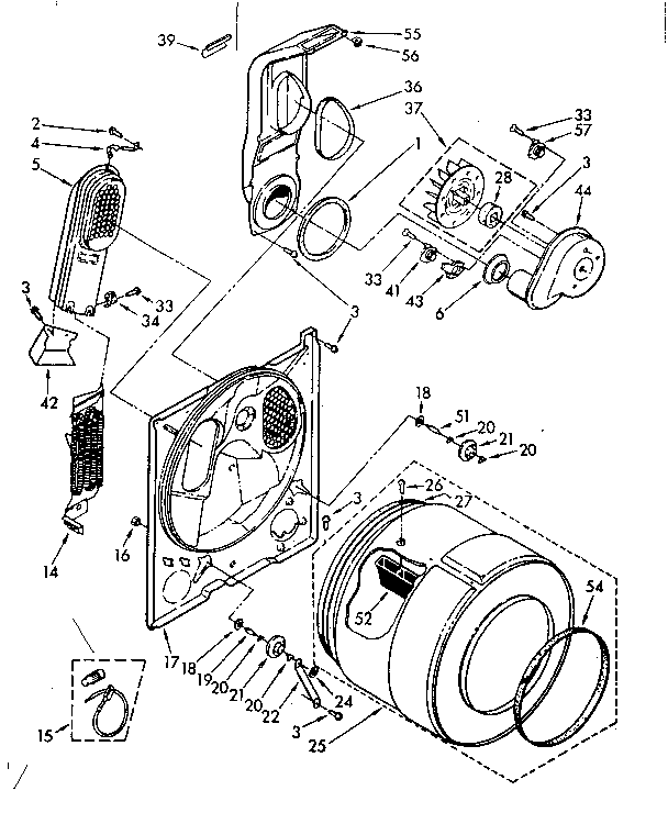 Kenmore 11086467900 bulkhead parts diagram