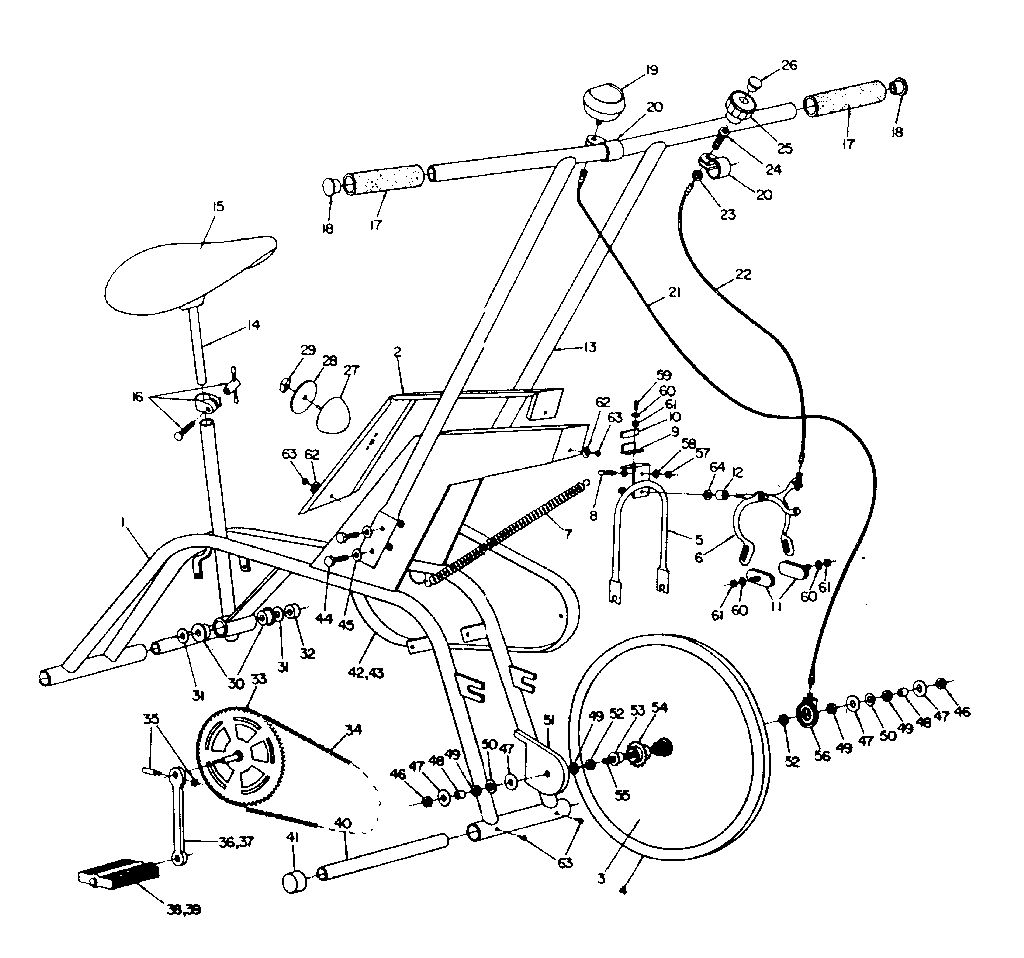 Lifestyler 29125 unit parts diagram