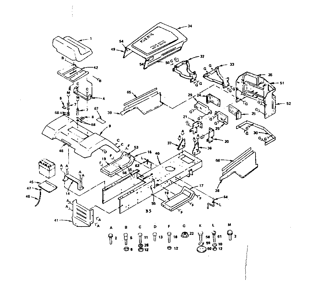 Craftsman 917255723 enclosure diagram