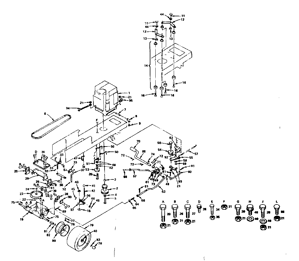 Craftsman 917255723 drive diagram