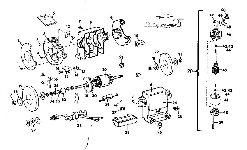 Craftsman 257190440 unit parts diagram
