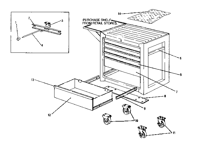 Craftsman 706651820 unit parts diagram