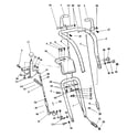 Craftsman 768884800 handle assembly diagram