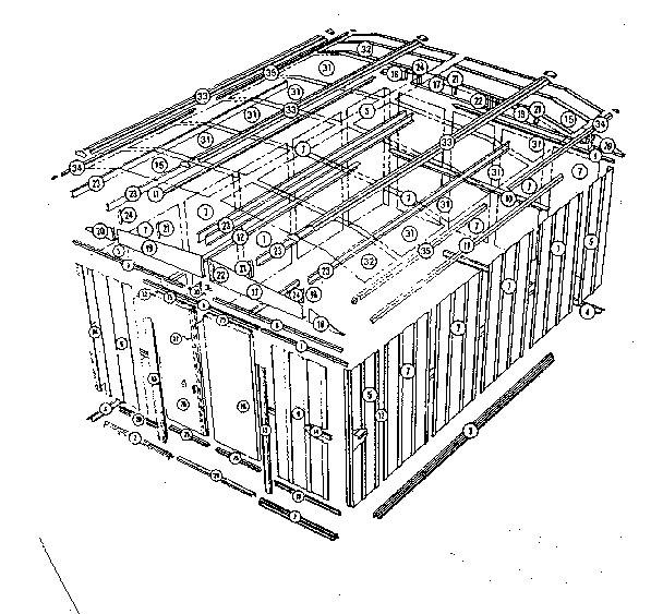Sears 69768652 replacement parts diagram