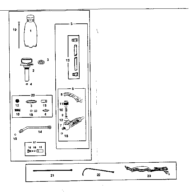Craftsman 78615730 replacement tank diagram