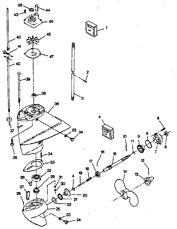 Craftsman 225587150 gear housing diagram