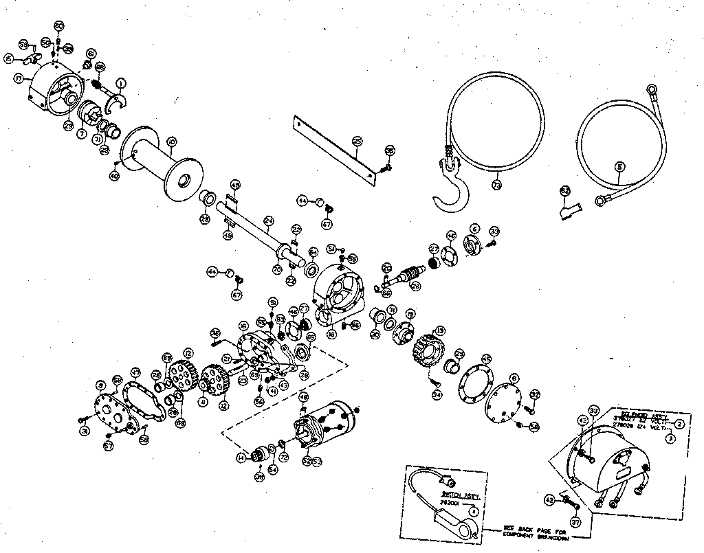 Ramsey RE 12000 R unit diagram