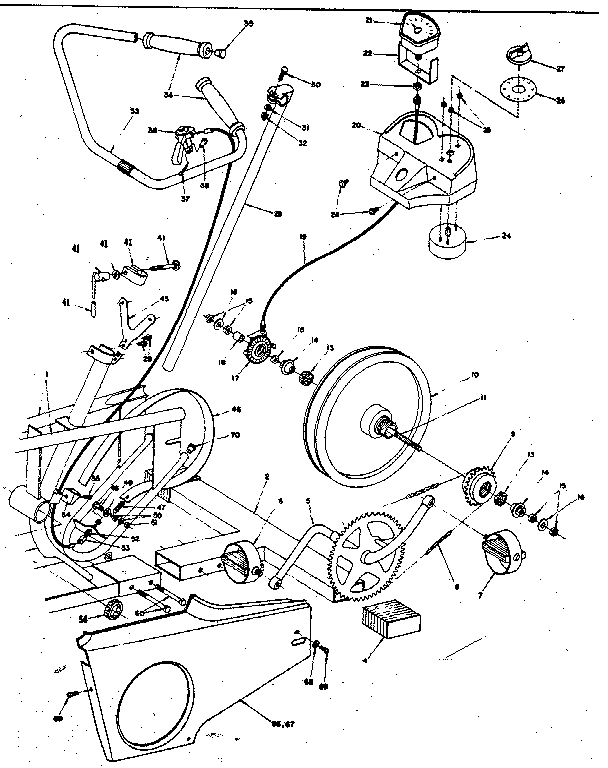 Lifestyler 29128 frame assembly diagram
