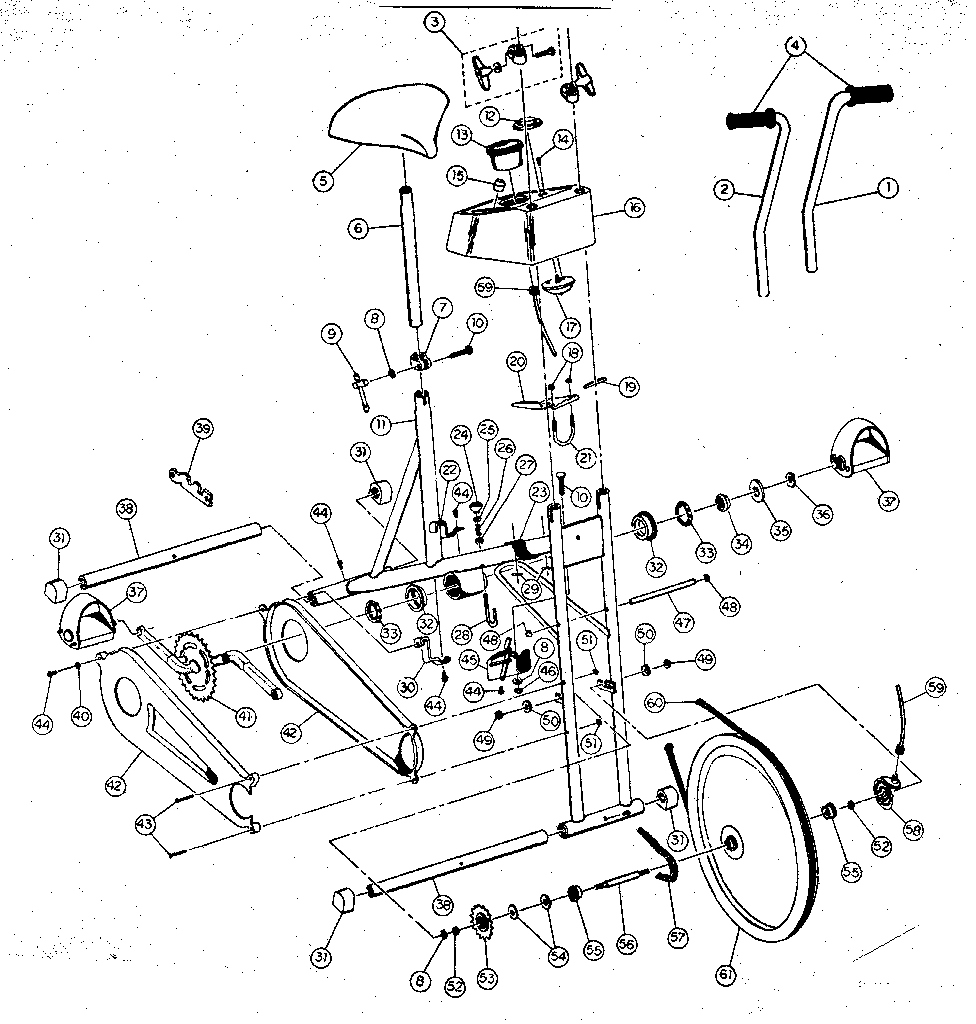 Lifestyler FXC6000 unit parts diagram