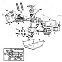 Craftsman 13953310 chassis assembly diagram