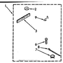 Kenmore 11082467300 miscellaneous parts diagram