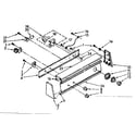 Kenmore 11082467300 console panel parts diagram