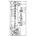 Kenmore 11082672800 gearcase parts diagram