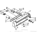 Kenmore 11082671100 console panel parts diagram