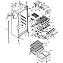 Kenmore 2538678090 cabinet parts diagram