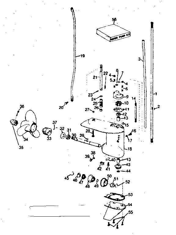 Craftsman 217586614 gear housing assembly diagram