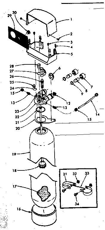 Kenmore 625340050 unit parts diagram