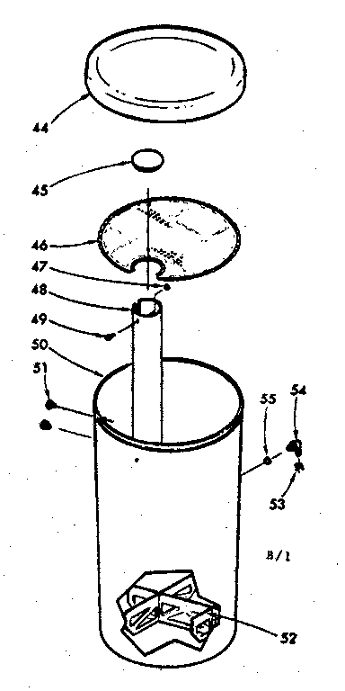 Kenmore 625340050 salt storage tank diagram