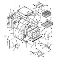 Kenmore 2784418790 lower body section diagram
