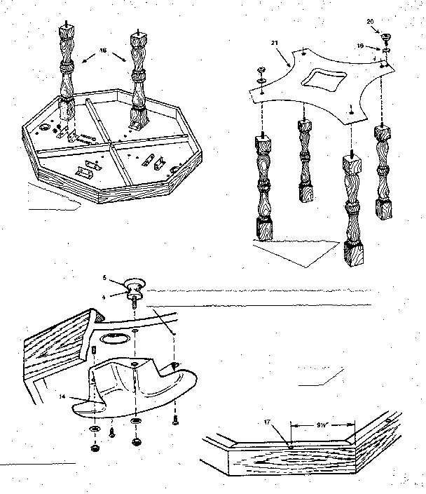 Sears 211264530 frame assembly diagram