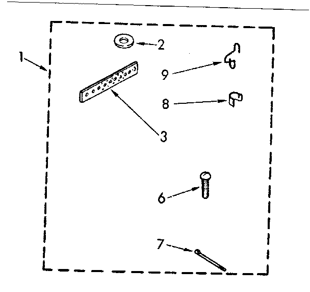 Kenmore 11082673300 miscellaneous parts diagram