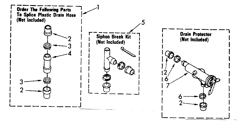 Kenmore 11082673300 water system parts diagram