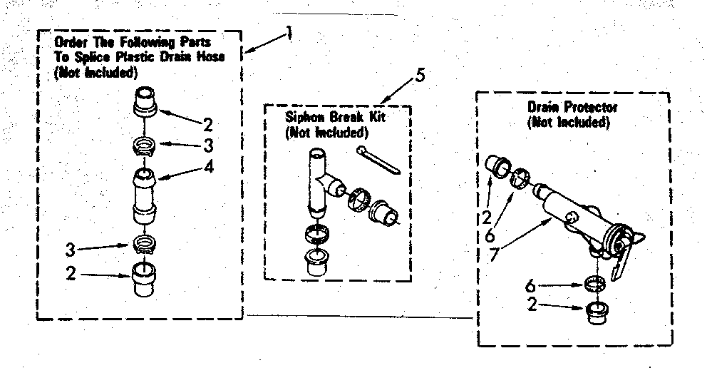 Kenmore 11082694510 water system parts diagram