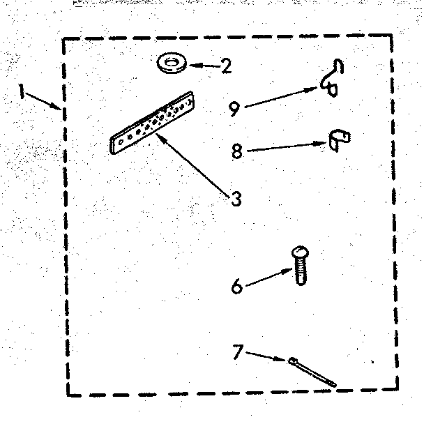 Kenmore 11082681600 miscellaneous parts diagram