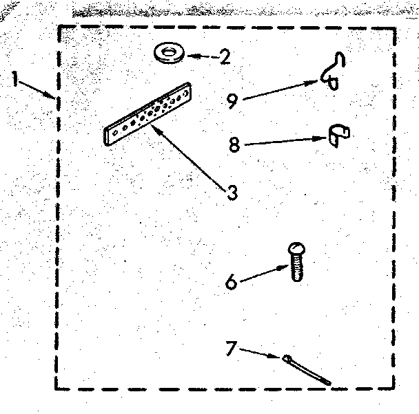Kenmore 11082683710 miscellaneous parts diagram