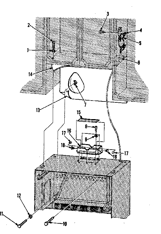 Kenmore 5648568510 installation parts diagram