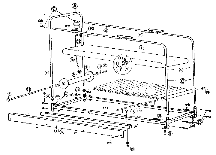Lifestyler 845295630 unit parts diagram
