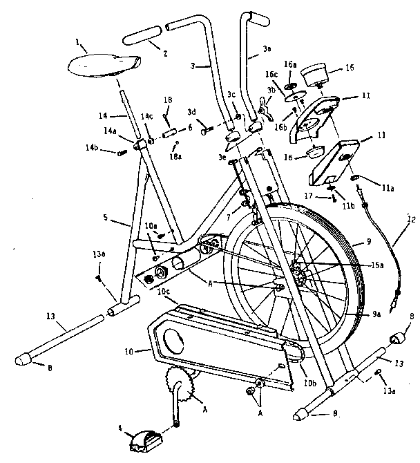 Lifestyler 806287820 unit parts diagram