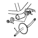 Roadmaster R8135SR crank fittings diagram
