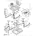 Kenmore 1543156640 counter unit parts diagram