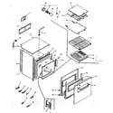 Kenmore 1544036640 oven parts diagram