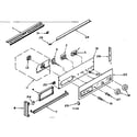 Kenmore 1544036640 control panel parts diagram