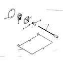Kenmore 1544036640 optional rotisserie accessory diagram