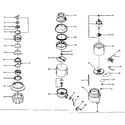 Kenmore 17566544 replacement parts diagram