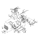 Craftsman 580328182 complete engine and brackets diagram
