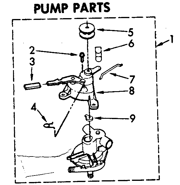 Kenmore 11082294500 pump parts diagram