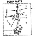 Kenmore 11082294500 pump parts diagram