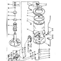 Kenmore 11082294500 limited edition tub and basket parts diagram