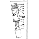 Sears 502474280 head fittings diagram