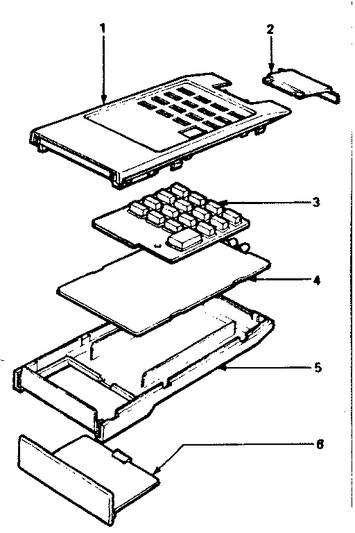 LXI 56454410550 remote control transmitter diagram